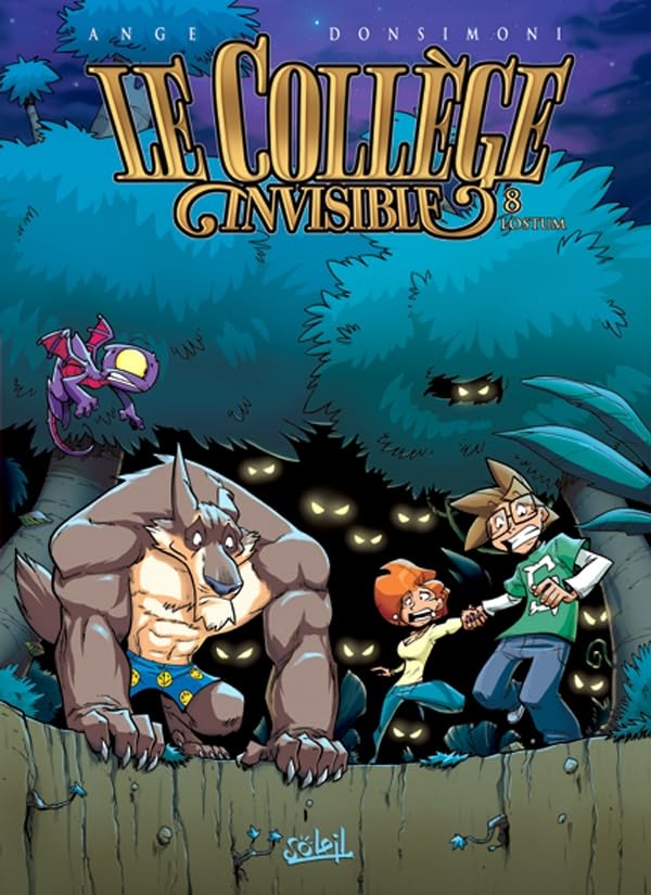 jaquette livre Le Collège Invisible Tome 8 - Lostum
