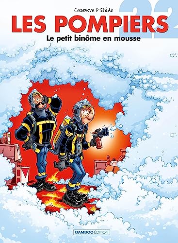 jaquette livre Les Pompiers Tome 22 - Le Petit Binôme En Mousse