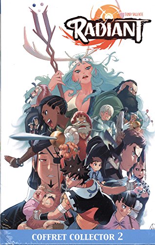 jaquette livre Radiant - Coffret T5 à T8