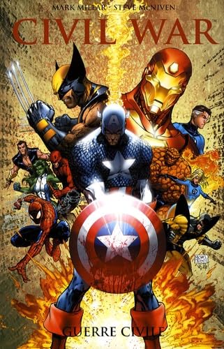 jaquette livre Civil War Tome 1
