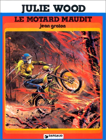 jaquette livre Julie Wood Tome 5 - Le Motard Maudit