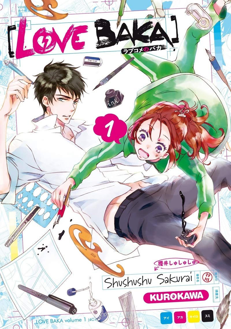 jaquette livre Love Baka - tome 01 (1)