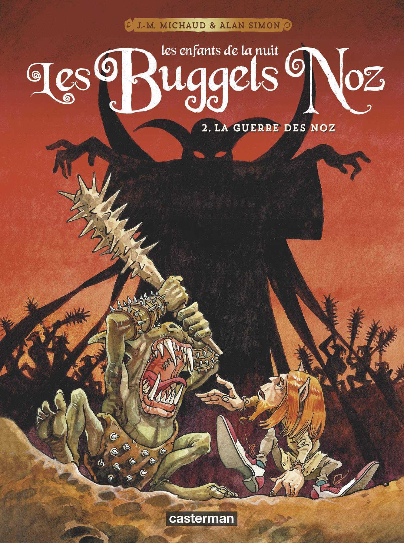 jaquette livre Les Buggels Noz, Tome 2 : La guerre des noz