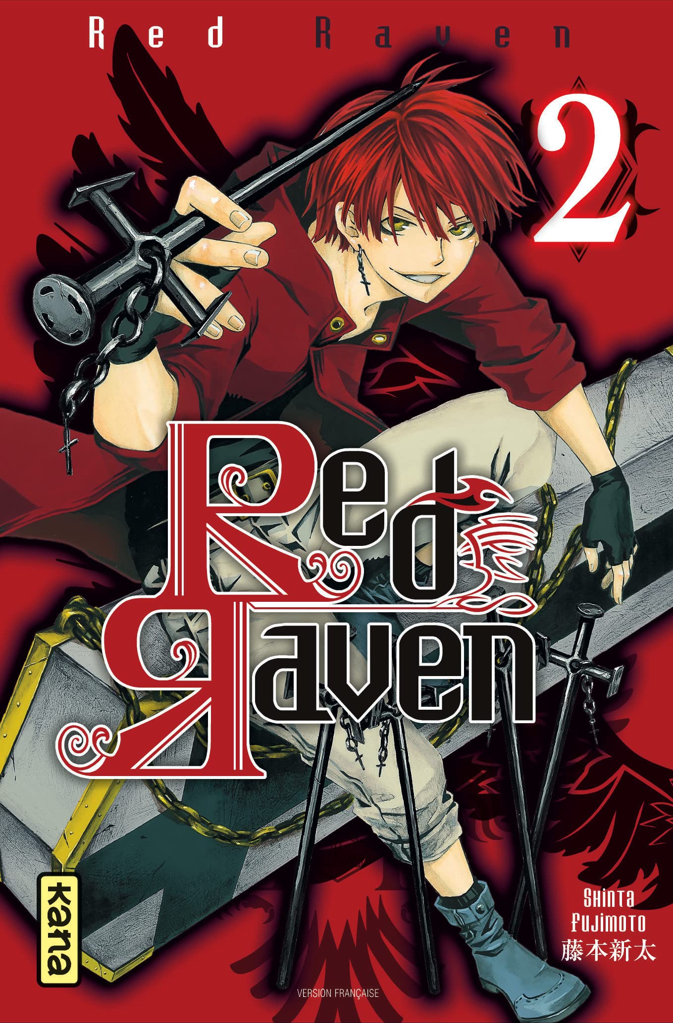 jaquette livre Red raven Vol.2