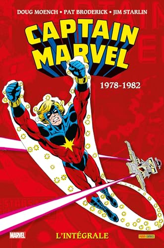 jaquette livre Captain Marvel : L'intégrale 1978-1982 (T06)