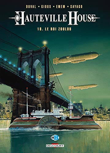 jaquette livre Hauteville House Tome 18 - Le Roi Zoulou