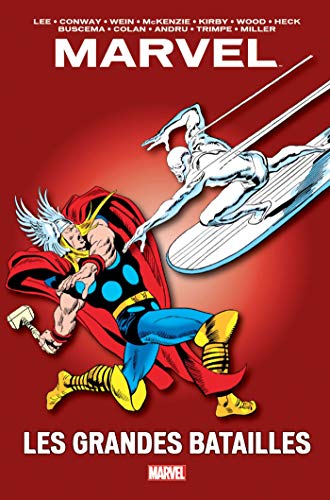 jaquette livre Coffret Les Grandes Batailles Marvel