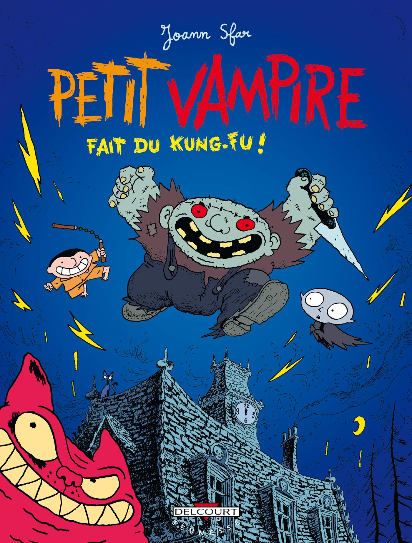 jaquette livre Petit Vampire, tome 2 : Fait du kung-fu