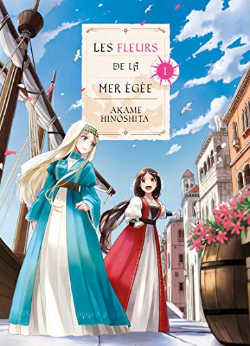 jaquette livre Fleurs de la mer Egée (les) - Tome 1