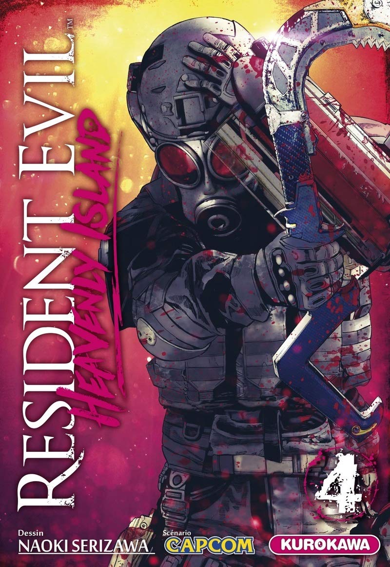 jaquette livre Resident Evil - Heavenly Island - tome 04 (4)