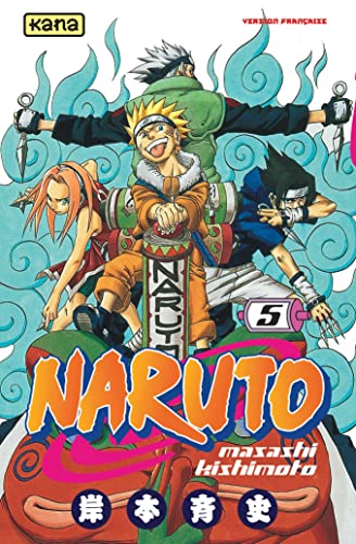 jaquette livre Naruto - Tome 5 : Les rivaux