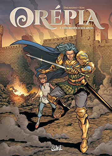 jaquette livre Orépia Tome 1 - L'héritier D'atlantis