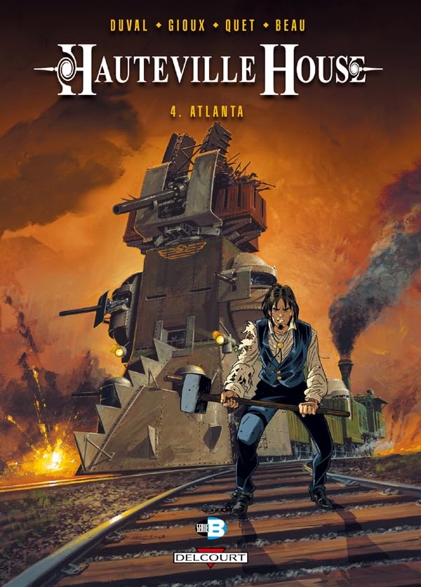 jaquette livre Hauteville House Tome 4 - Atlanta