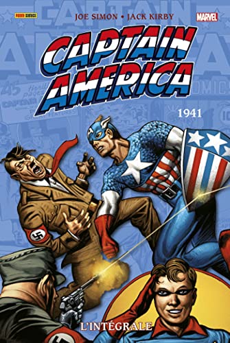 jaquette livre Captain America L'intégrale - 1941