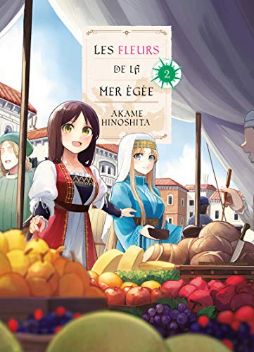 jaquette livre Fleurs de la mer Egée (les) - Tome 2