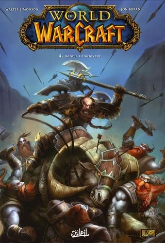 jaquette livre World of Warcraft, Tome 4 : Retour à Hurlevent