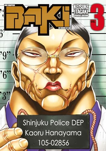 jaquette livre New Grappler Baki - Tome 3