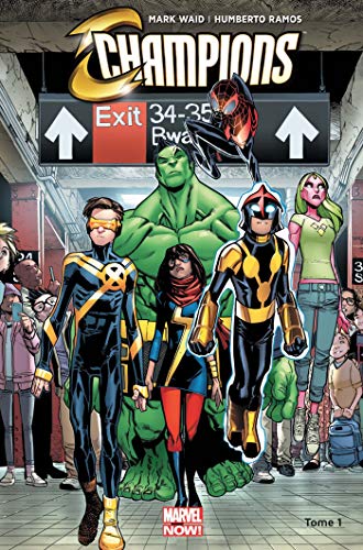 jaquette livre Champions Tome 1 - Changer Le Monde