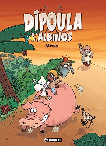 jaquette livre Dipoula L'albinos Tome 1 - Mbolo