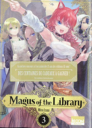 jaquette livre Magus of the Library - Tome 3