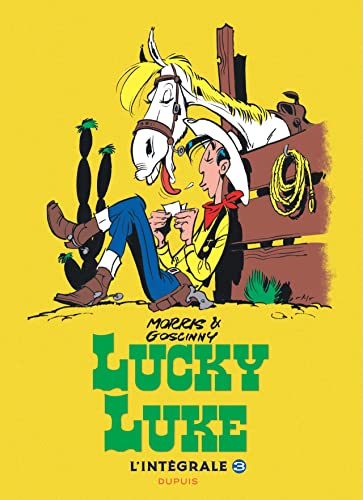 jaquette livre Lucky Luke L'intégrale Tome 3 - L'elixir Du Docteur Doxey - Lucky Luke Et Phil Defer - Des Rails Sur La Prairie