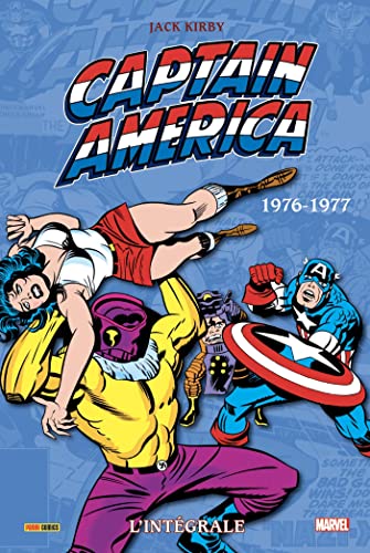 jaquette livre Captain America L'intégrale - 1976-1977