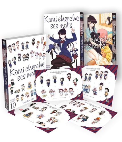 jaquette livre Komi cherche ses mots - Collector - Tome 10