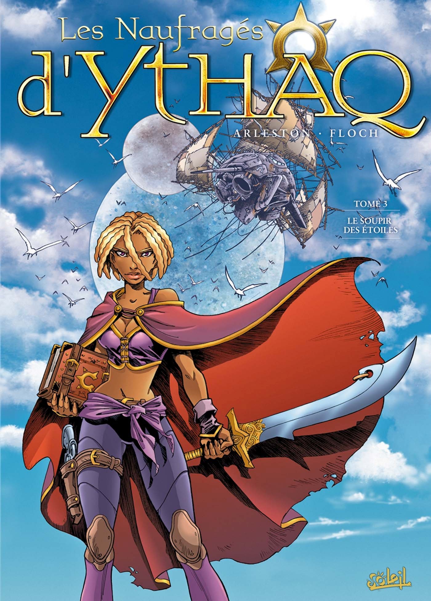 jaquette livre Les Naufragés d'Ythaq, Tome 3 : Le Soupir des étoiles