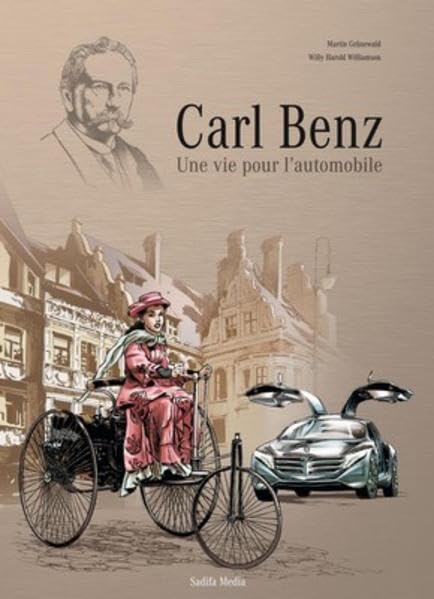 jaquette livre Carl Benz - Une vie pour l'automobile