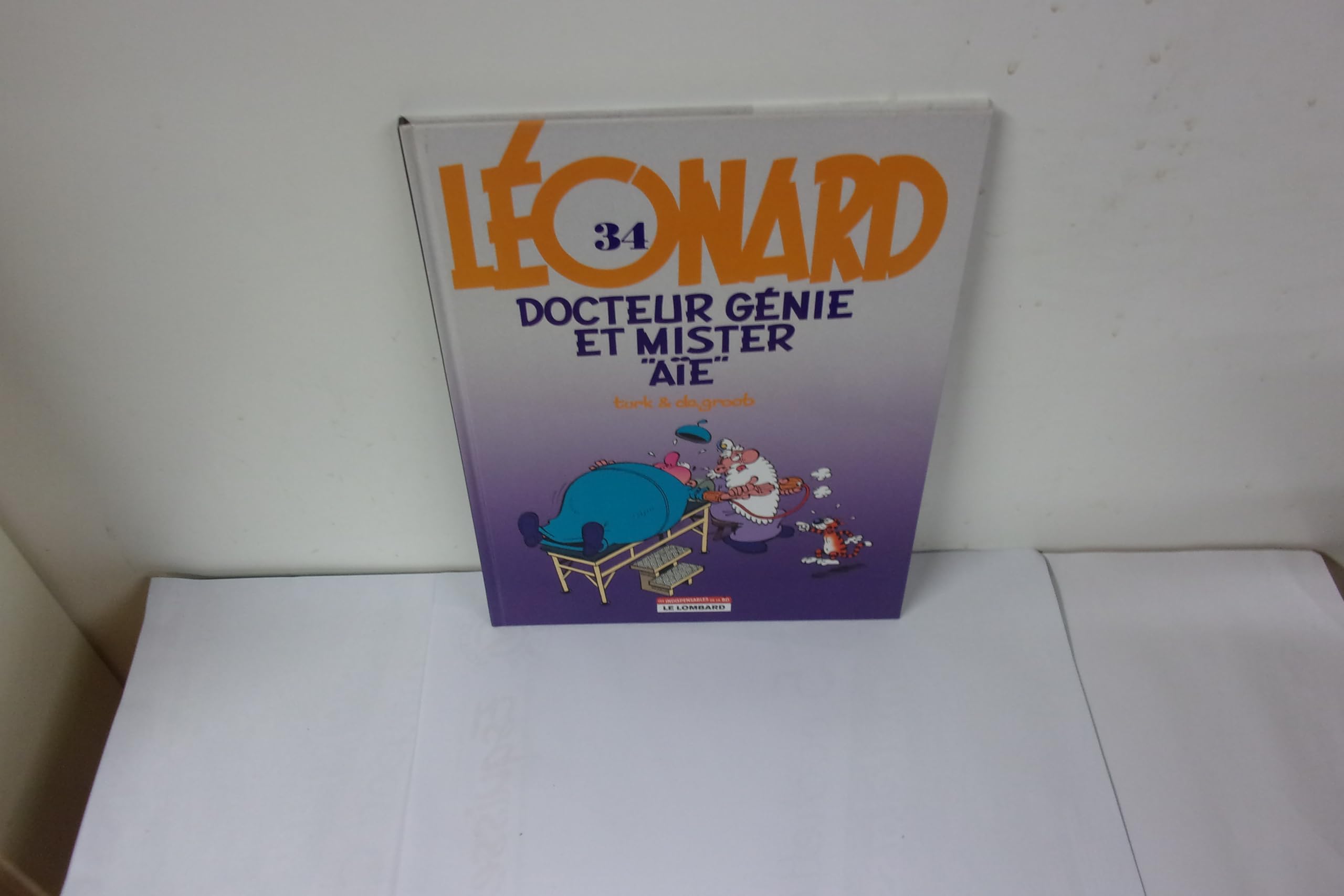 jaquette livre Lonard - Docteur Gnie & Mister Ae T34