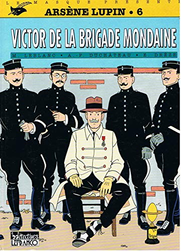 jaquette livre Arsene Lupin N°6 : Victor De La Brigade Mondaine