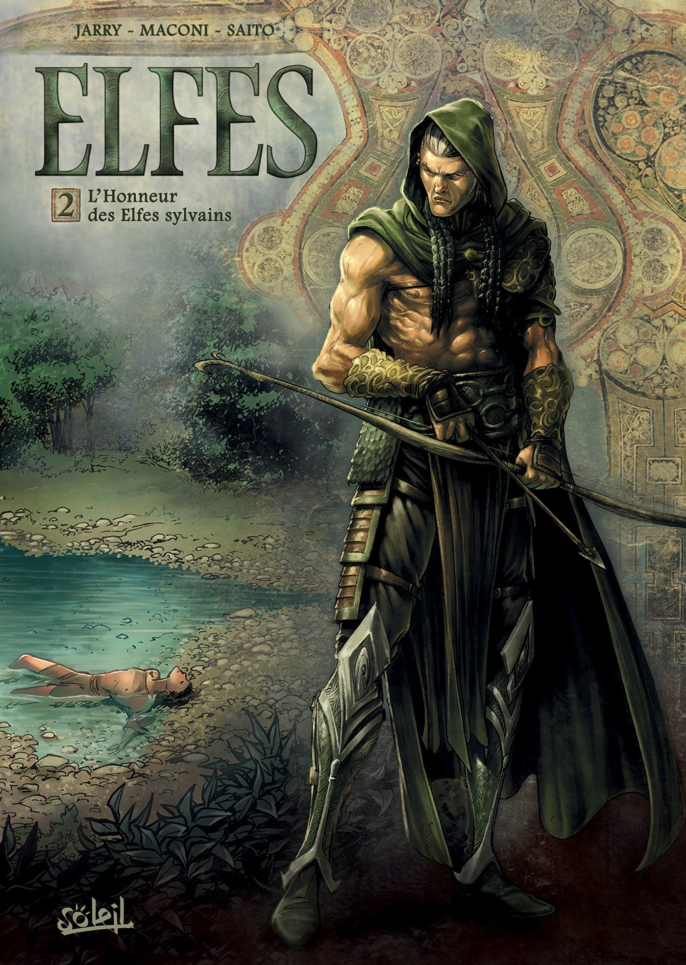 jaquette livre Elfes T02: l'honneur des Elfes Sylvains