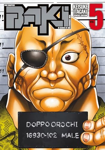 jaquette livre New Grappler Baki - Tome 5