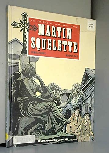 jaquette livre Martin Squelette