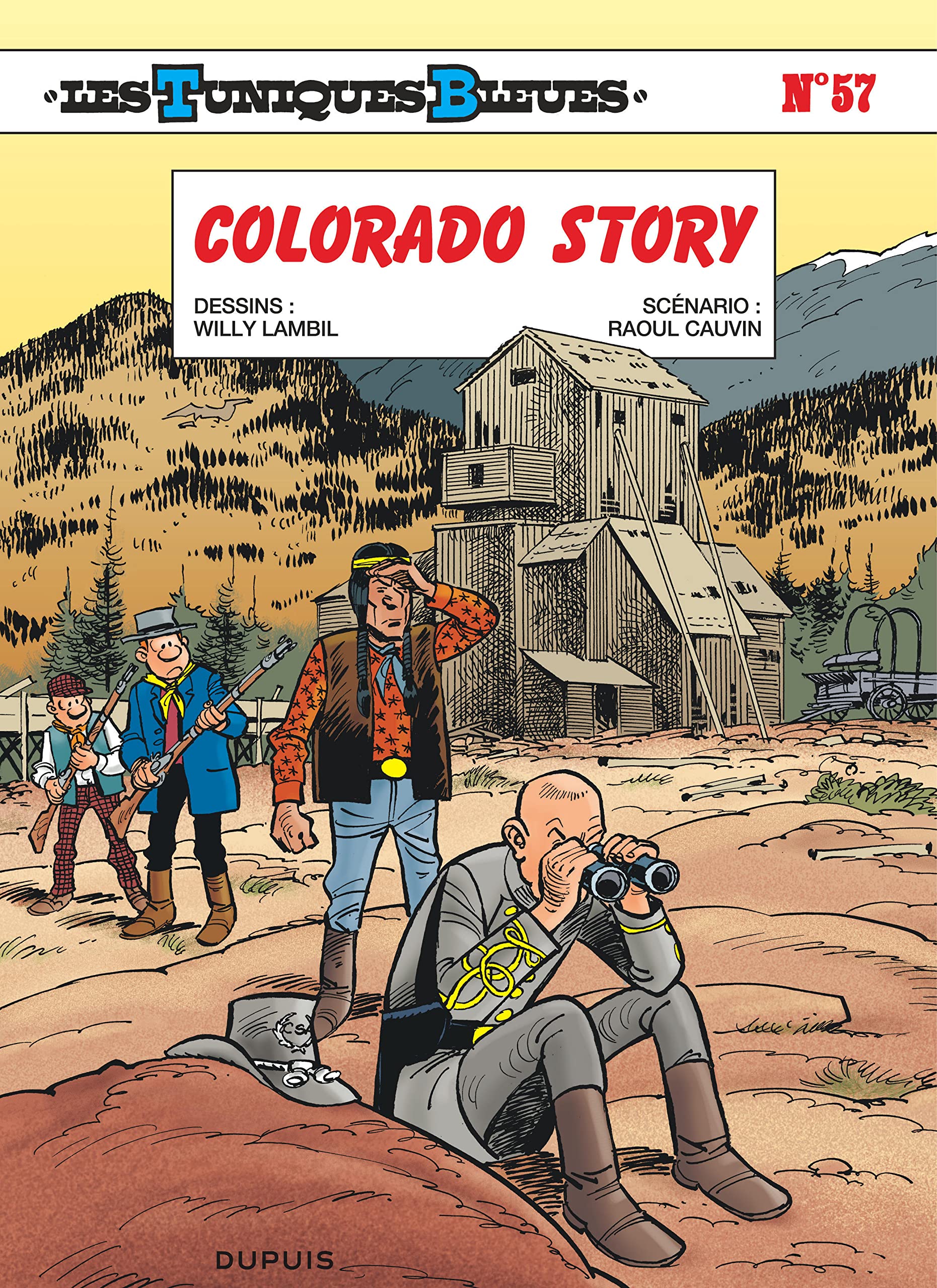jaquette livre Les Tuniques Bleues - tome 57 - Colorado Story