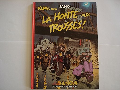 jaquette livre La honte aux trousses !