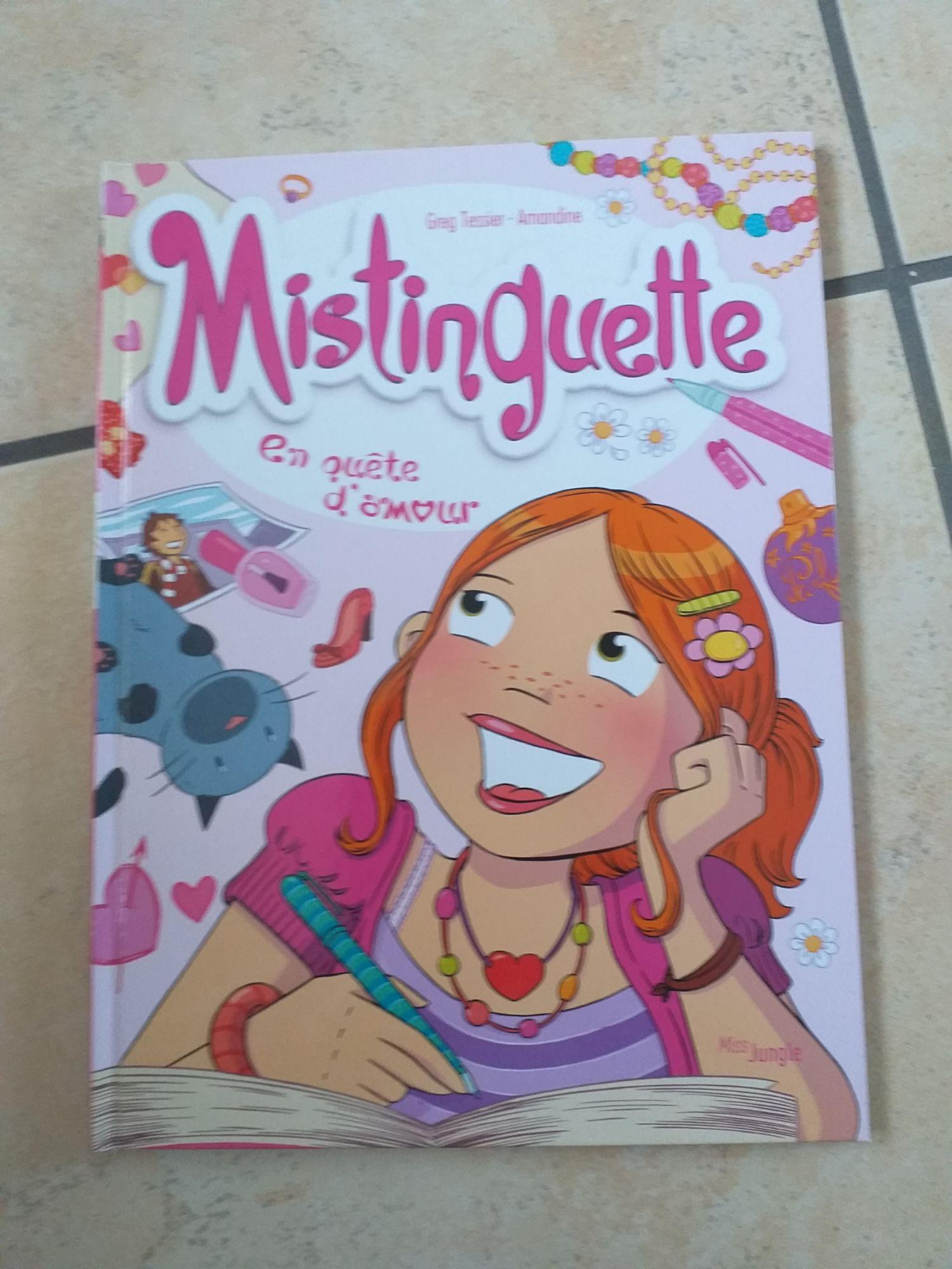 jaquette livre Mistinguette en quête d'amour