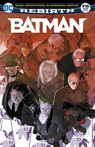 jaquette livre Batman Rebirth N° 16
