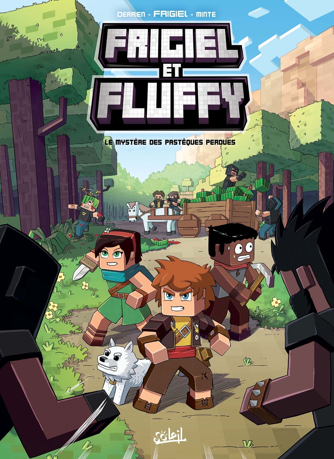 jaquette livre Frigiel et Fluffy T01: Le Mystère des pastèques perdues