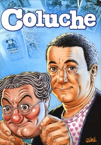 jaquette livre Coluche