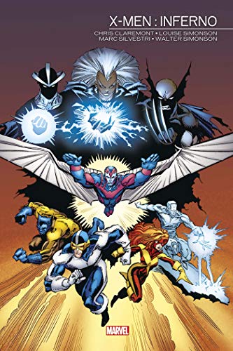 jaquette livre X-Men - Inferno - 1988