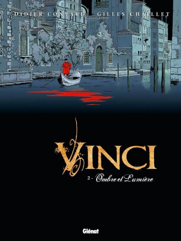 jaquette livre Vinci, Tome 2 : Ombre et lumière
