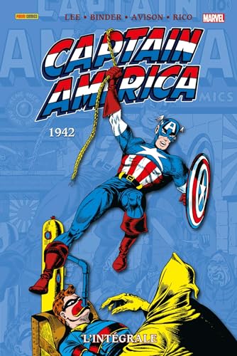 jaquette livre Captain America L'intégrale - 1942