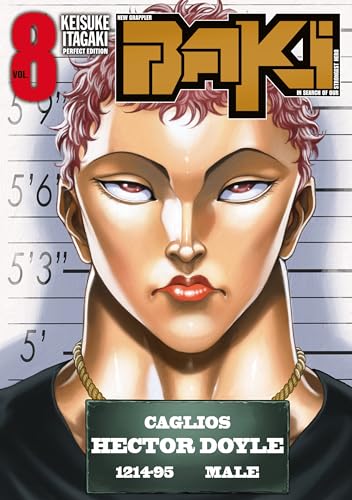 jaquette livre New Grappler Baki - Tome 8