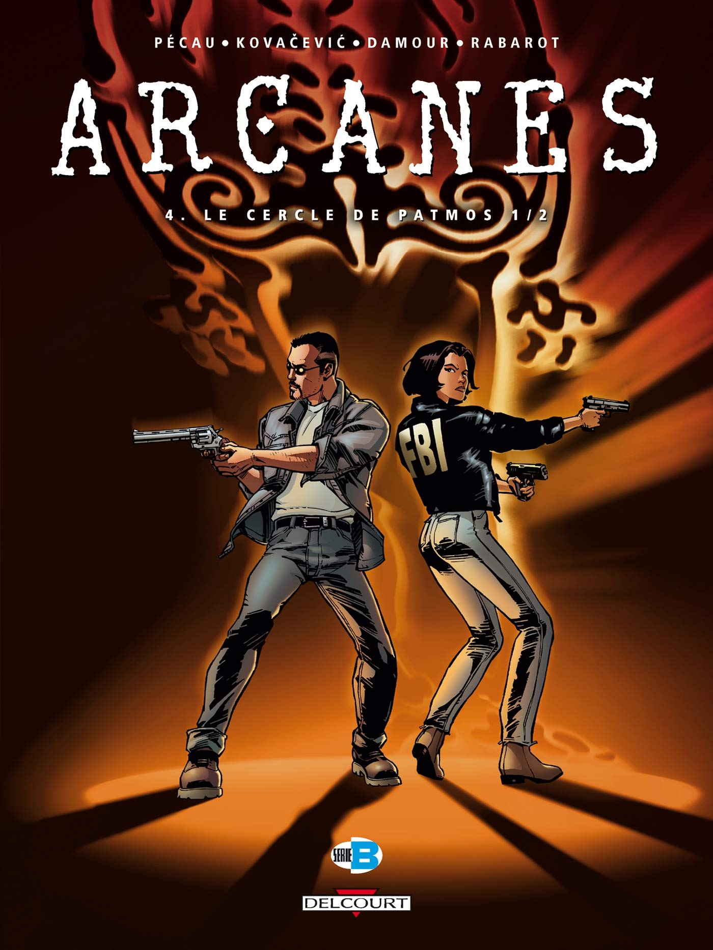 jaquette livre Arcanes, Tome 4 : Le cercle de Patmos : Première partie