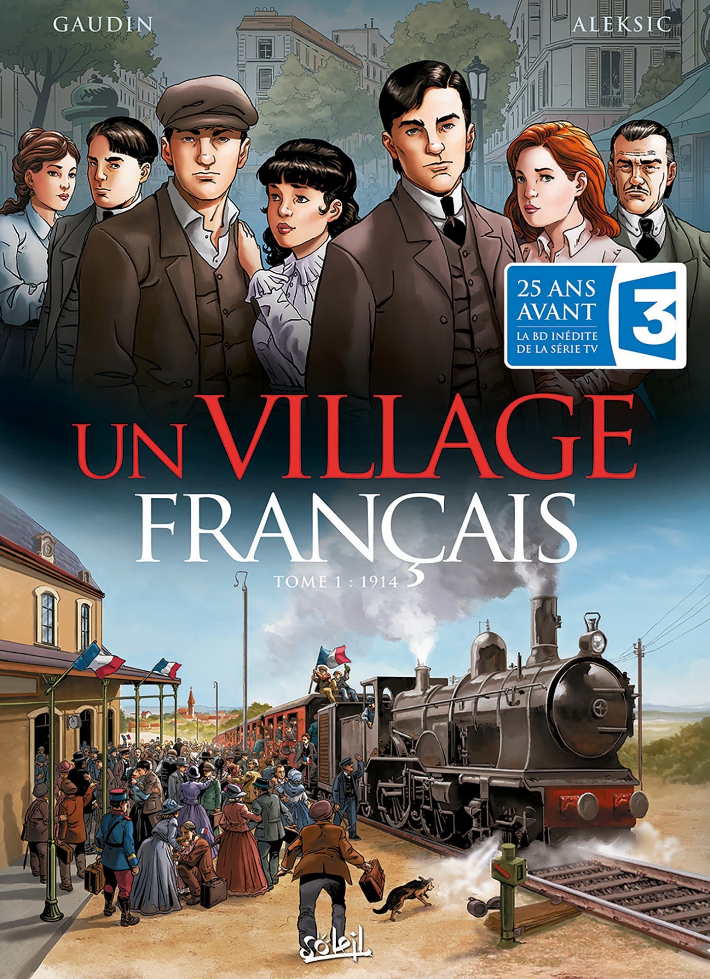 jaquette livre Un Village français T01