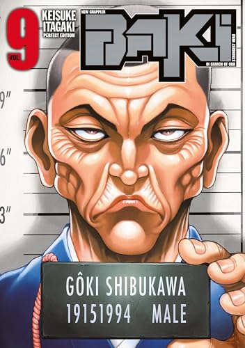jaquette livre New Grappler Baki - Tome 9