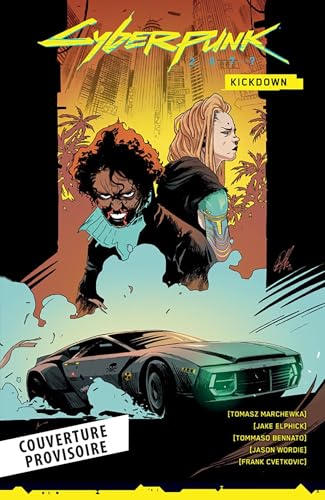 jaquette livre Cyberpunk 2077 Kickdown