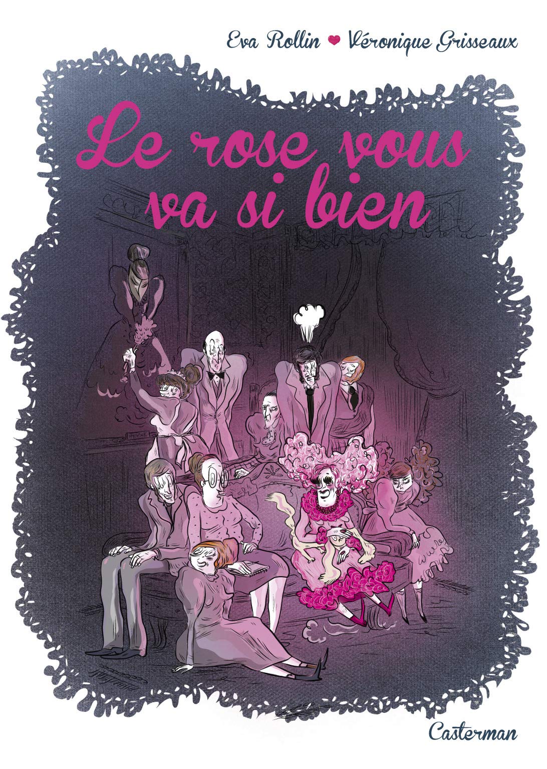 jaquette livre Le rose vous va si bien
