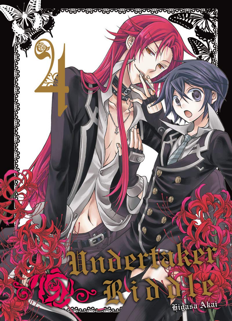 jaquette livre Undertaker Riddle Vol.4